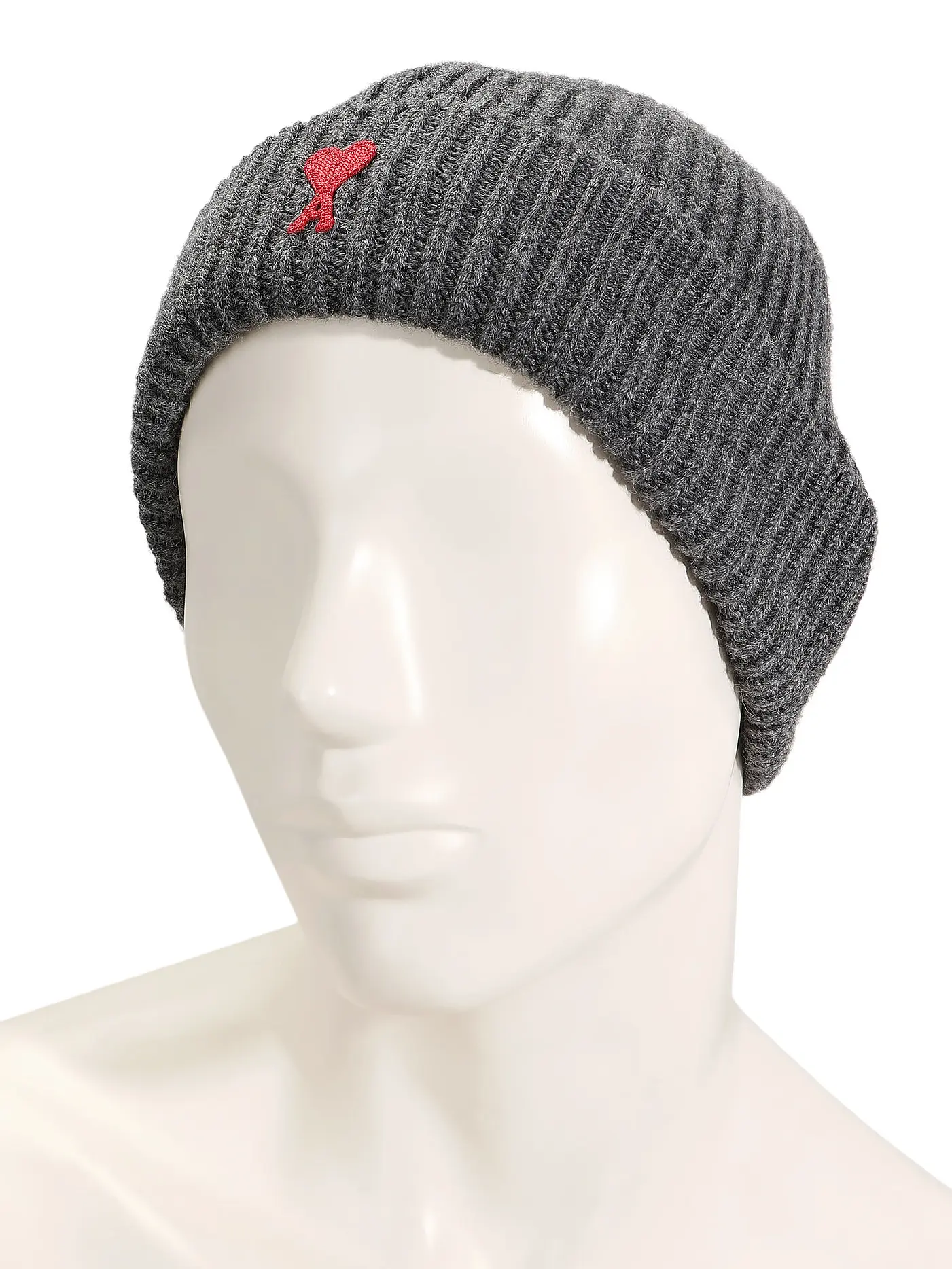 AMI PARIS | Mütze - Haube AMI DE COEUR | grau